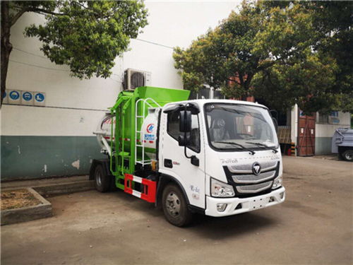 程力威國六餐飲垃圾收集車 深圳地區高效環保的餐廚垃圾處理解決方案